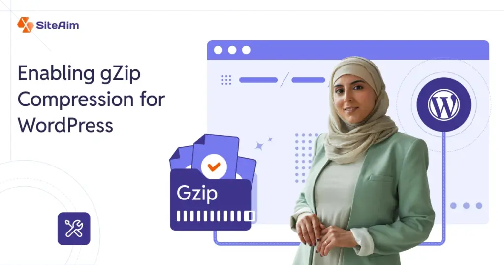 enable gzip compression for wordpress