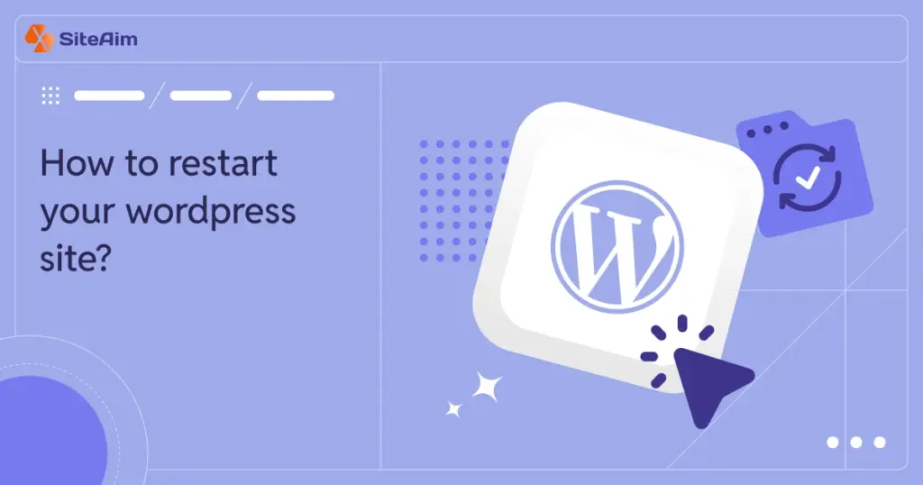 restart wordpress