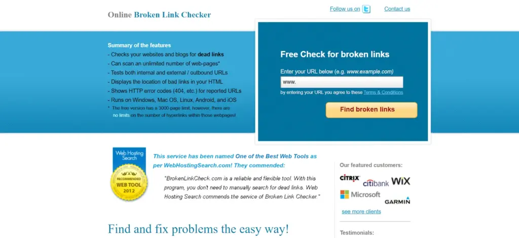 Broken Link Checker – Detect Broken Links