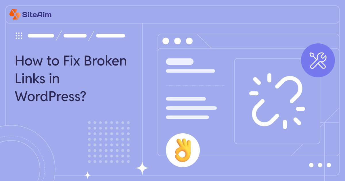 Fix broken links in WordPress