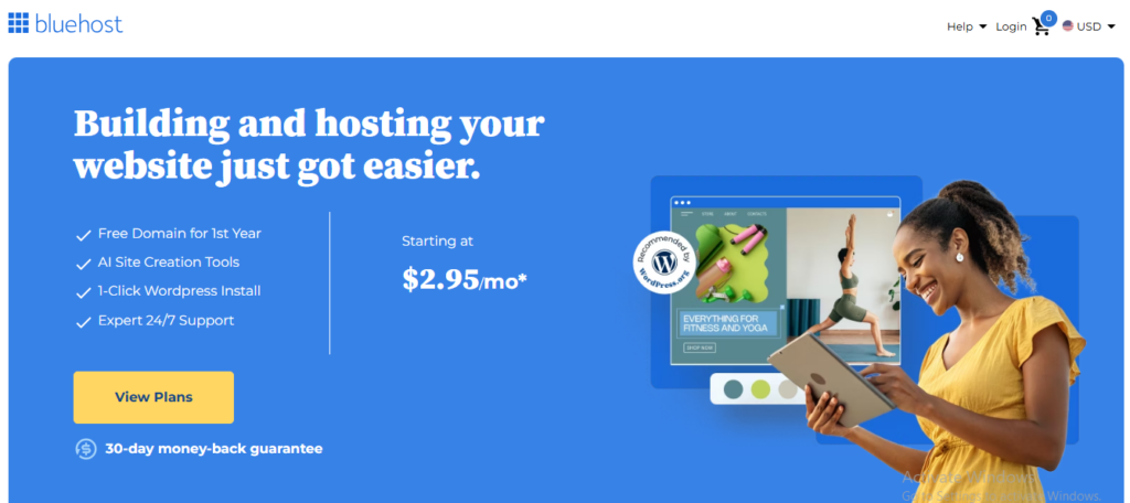 Bluehost includes an integrated caching system